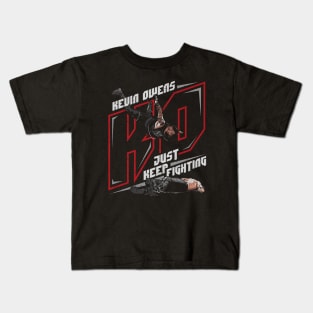 Kevin Owens Just Keep Fighting Kids T-Shirt